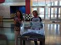 Ruth picks the winning ticket for the Build Your Own Vette